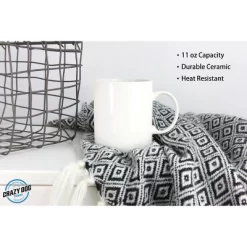 Crazy Dog Creep It Real Mug Funny Halloween Graphic Novelty Coffee Cup-11oz -Halloween Costume Store GUEST 006b2422 11c4 4134 8337 c09677365dea