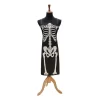 C&F Home Skeleton Bones Halloween Cotton Kitchen Apron Baking Cooking