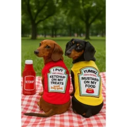 Parisian Pet 'Ketchup Licker' Halloween Dog Costume - Fun Red Outfit For Dogs & Cats 11 Parisian Pet 'Ketchup Licker' Halloween Dog Costume - Fun Red Outfit For Dogs & Cats -Halloween Costume Store GUEST 046e17ae 54fd 44f6 886d eb158886559d