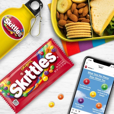 Skittles Original Chewy Candies, Full Size Fruit Candy Bag - 2.17oz 5 Skittles Original Chewy Candies, Full Size Fruit Candy Bag - 2.17oz - Image 5