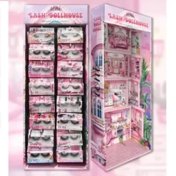 IONI Lash COWGIRL Pink Blue Long Crisscross Flare(Pack Of 6)