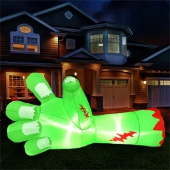 Joyfy 9 FT Long Halloween Inflatables Outdoor Decoration, Giant Zombie Arm Inflatable With Built-in LEDs For Halloween Yard Lawn Garden Decoration -Halloween Costume Store GUEST 09df08dd 7ba9 4909 8d3b d2c2a86e8dd2