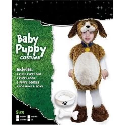 Joyfy Baby Halloween Puppy Costume Suit With Hood, Puppy Costume For Infant, Funny Halloween Animal Role Play Dress Up Party -Halloween Costume Store GUEST 0a888d52 c1be 47e1 a07a 5eb1ebf60a50