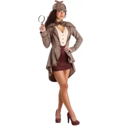 HalloweenCostumes.com Womens Sherlock Holmes Halloween Costume | Adult Sherlock Holmes Costumes -Halloween Costume Store GUEST 0bae6d72 8ed2 4494 80dc a9e81427e46d
