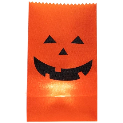 Northlight Lighted Jack-O-Lantern Halloween Outdoor Luminary Pathway Markers - 9.5" - Set Of 3 3 Northlight Lighted Jack-O-Lantern Halloween Outdoor Luminary Pathway Markers - 9.5" - Set Of 3 - Image 3