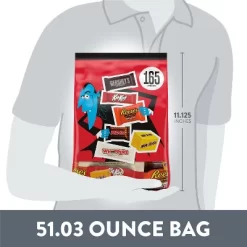 HERSHEY'S Chocolate Assorted Halloween Candy Miniatures - 51.03oz/165pc 11 HERSHEY'S Chocolate Assorted Halloween Candy Miniatures - 51.03oz/165pc -Halloween Costume Store GUEST 0e4c2cb0 c837 4020 80fe 5058f43501dc