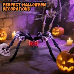 Halloween Spider Decorations, Scary Lifting Shaking Spiders Outside Realistic Fake Hairy Spider Props For Halloween Decorations Indoor Outdoor Yard -Halloween Costume Store GUEST 0ecb7b4b c903 4f41 9987 7b3d25dd3c78