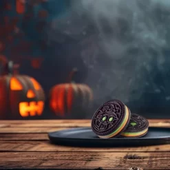 Oreo Halloween Green And Orange Creme Chocolate Sandwich Cookies - 22.95oz/45ct -Halloween Costume Store GUEST 0efdca3c fc1e 49f8 80f6 14507cda280f