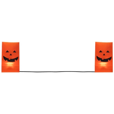 Northlight Lighted Jack-O-Lantern Halloween Outdoor Luminary Pathway Markers - 9.5" - Set Of 3 9 Northlight Lighted Jack-O-Lantern Halloween Outdoor Luminary Pathway Markers - 9.5" - Set Of 3 - Image 9
