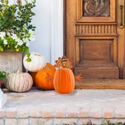 Decorae Halloween Pumpkin Decorating Kit, Turkey Set, 4 Reusable Metal Accessories For Fall Pumpkin Face Decorating W/ Turkey Body Parts -Halloween Costume Store GUEST 11d48bf5 faac 48c7 a601 bb3ac868926e