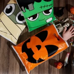 Joyfy Halloween Party Favors 72 Pcs Plastic Halloween Trick Or Treat Goodie Bag Kids Candy Bag Snacks Bags For Halloween Gifts Event Classroom Prizes -Halloween Costume Store GUEST 12a41c45 215a 4978 b286 34533643f950