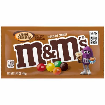 M&M's 10/15/20/25 Variety Pack Milk Chocolate, Peanut, Caramel Cold Brew, Peanut Butter & Jelly And Caramel Full Size Individually Wrapped Candy Pack 4 M&M's 10/15/20/25 Variety Pack Milk Chocolate, Peanut, Caramel Cold Brew, Peanut Butter & Jelly And Caramel Full Size Individually Wrapped Candy Pack - Image 4