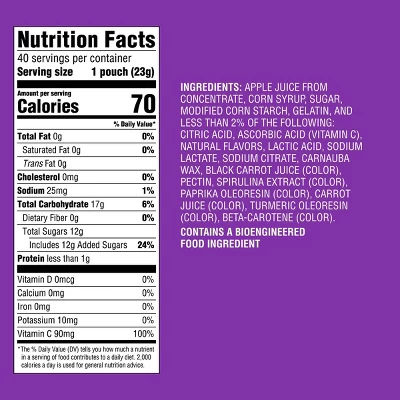 Halloween Fruit Flavored Snacks - 32oz/40ct - Good & Gather™ 4 Halloween Fruit Flavored Snacks - 32oz/40ct - Good & Gather™ - Image 4