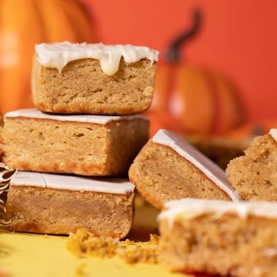 Prime Bites Glazed Pumpkin Spice Protein Brownie - 19g Protein - 2.29oz 2 Prime Bites Glazed Pumpkin Spice Protein Brownie - 19g Protein - 2.29oz - Image 2