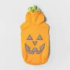 Jack-O'-Lantern Pumpkin Reflective Halloween Hoodie Dog And Cat Costume - Boots & Barkley™