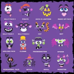 Joyfy 16 Packs Halloween Foam Craft Kit Pumpkin Decor Stickers, Halloween Party Favors School Games Gifts For Kids, Arts Activities Party Supplies -Halloween Costume Store GUEST 17686177 70ff 48fb 99fb fc19ec0e0d11