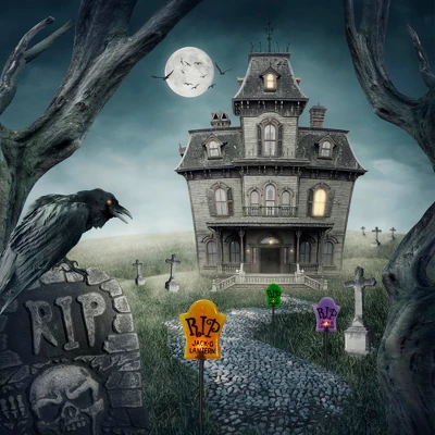 Northlight Lighted R.I.P Tombstone Halloween Outdoor Pathway Markers - 18" - Set Of 3 11 Northlight Lighted R.I.P Tombstone Halloween Outdoor Pathway Markers - 18" - Set Of 3 - Image 11