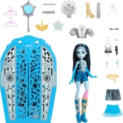 Monster High Skulltimate Secrets Hauntlywood Mysteries Doll, Frankie Stein With 19+ Surprises -Halloween Costume Store GUEST 18672fe4 ce53 4636 87c9 96f7d94e1c99