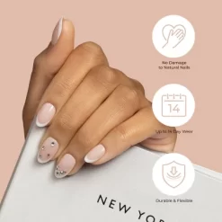 KISS Products Classy Premium Long Square Glue-On Fake Nails - Stunning! - 33ct -Halloween Costume Store GUEST 1900c51c 00aa 4409 abf9 bd4da4f22d50 1