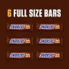 Snickers Full Size Chocolate Candy Bars - 1.86oz/6ct