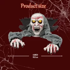 Joyfy Halloween Outdoor Decoration Light-Up Zombie Groundbreaker With Sound, Halloween Decorations For Graveyard Haunted House Lawn Yard Party Decor -Halloween Costume Store GUEST 1cc07c44 d111 4eda 9a52 30ca97edddcb