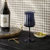 10.15oz Wine Glass Black - Threshold™