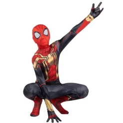Spider-Man Kids' Iron Integrated Zentai Halloween Costume Jumpsuit -Halloween Costume Store GUEST 1f576da4 ffce 477c 93f2 21d15aac67b8