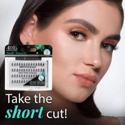 Ardell Knot-Free Tapered Soft Touch Lashes - Short Black 68283 (3-pack)