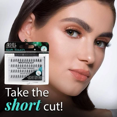 Ardell Knot-Free Tapered Soft Touch Lashes - Short Black 68283 (3-pack) 1 Ardell Knot-Free Tapered Soft Touch Lashes - Short Black 68283 (3-pack)