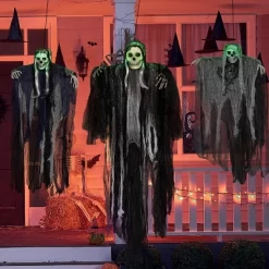 Joyfy 3 Pack Halloween Hanging Ghosts, Hanging Skeleton Grim Reapers For Halloween Outdoor Decorations, Indoor Outdoor Hanging Ghost Decorations -Halloween Costume Store GUEST 2194da6e c4f3 4aee afda 6e4268e6c2a0