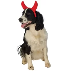 Rubies Devil Horns Pet Headpiece Small/Medium