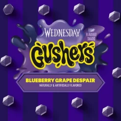 Fruit Gushers Halloween Wednesday Blueberry Grape Despair Fruit Flavored Snacks - 16oz/20ct -Halloween Costume Store GUEST 220d24a7 f34a 4c15 9509 247b4c3adffb