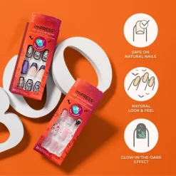 KISS Products ImPRESS Fake Nails - Haunt Mess - 33ct -Halloween Costume Store GUEST 25f7e1b8 4ed3 439a a91e 90a5426bb55e