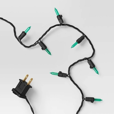 100ct LED Halloween Indoor Outdoor Miniature String Lights Neon Green/Black - Hyde And EEK! Boutique™ 3 100ct LED Halloween Indoor Outdoor Miniature String Lights Neon Green/Black - Hyde And EEK! Boutique™ - Image 3