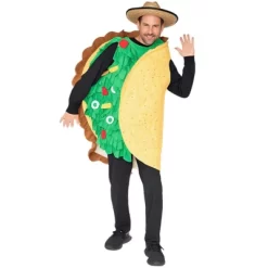 Joyfy Adult Halloween Costume Taco Costume For Adults Halloween Dress Up Party -Halloween Costume Store GUEST 2cfccf11 0b57 4de6 8149 fdf741f2f148