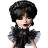 Monster High X Wednesday Collectible Rave'N Wednesday Doll In Black Gown