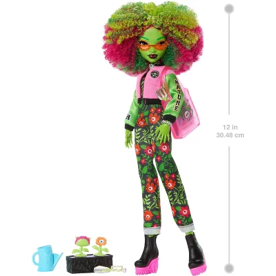 Monster High Fearbook Venus McFlytrap Fashion Doll With Yearbook And Unearthed Club Accessories 1 Monster High Fearbook Venus McFlytrap Fashion Doll With Yearbook And Unearthed Club Accessories