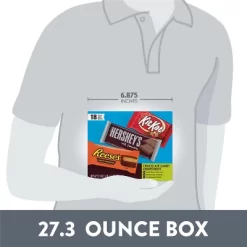 Reese's, Hershey's And Kit Kat Milk Chocolate Candy Bars Variety Pack - 18ct 7 Reese's, Hershey's And Kit Kat Milk Chocolate Candy Bars Variety Pack - 18ct -Halloween Costume Store GUEST 2f08fe41 9c19 4541 a12e 0098c60f6626