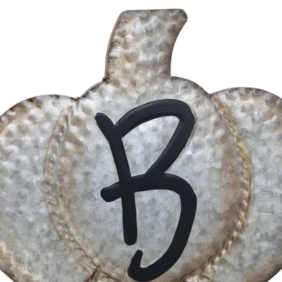 Northlight Boo! Stacked Pumpkins Metal Halloween Porch Sign - 28" - Silver 7 Northlight Boo! Stacked Pumpkins Metal Halloween Porch Sign - 28" - Silver - Image 7