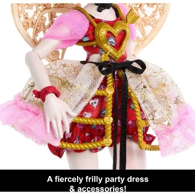 Monster High Scary Sweet Birthday Cupid Asteria Doll In Party Dress With Balloon & Gift 2 Monster High Scary Sweet Birthday Cupid Asteria Doll In Party Dress With Balloon & Gift - Image 2