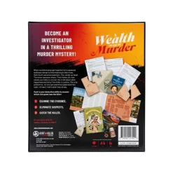 Hunt A Killer Mystery: A Wealth Of Murder Board Game -Halloween Costume Store GUEST 32c4e208 6ffb 4f5a a211 b368756f5350