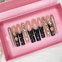 Vynxaria Black Luxurious Wearable Nails For Special Occasions Size M -Halloween Costume Store GUEST 38c045c0 5308 49b2 a829 cba51111f322