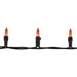 Northlight Mini Incandescent Halloween Lights - Orange - 10' Black Wire - 50ct -Halloween Costume Store GUEST 39749af4 fc55 4ba2 b6e6 e5479ccb5895