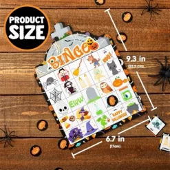 Joyfy 28 Players Halloween Bingo Game Cards, Halloween Party Favors Adults Kids Indoor Card Games For Classroom School Family Group Activities -Halloween Costume Store GUEST 3aa8d76e 4d1b 49d8 9b7b a961a5f22067