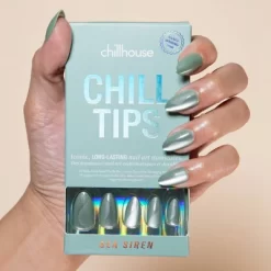 Chillhouse Chill Tips Fake Nails - Design Studio - Sea Siren - 24ct -Halloween Costume Store GUEST 3bef8a47 bfda 4f09 aaa5 f3b7578de50d