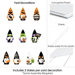 Big Dot Of Happiness Halloween Gnomes - Gnome Lawn Decorations - Outdoor Spooky Fall Party Yard Decorations - 10 Piece -Halloween Costume Store GUEST 3e528554 eca4 4892 9696 ebf8d1841bae