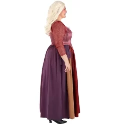 HalloweenCostumes.com Women's Plus Size Deluxe Disney Sarah Sanderson Halloween Costume | Hocus Pocus Witch Outfit