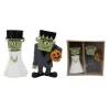 Transpac Mr And Mrs Frankenstein Resin Figurines Halloween Decor Multicolor Tabletop Mantel Decorative Objects Gift