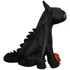Gemmy Airblown Inflatable Toothless How To Train Your Dragon Universal, 6 Ft Tall, Multicolored -Halloween Costume Store GUEST 40910fb1 d542 4136 afd9 79c06d3c6311