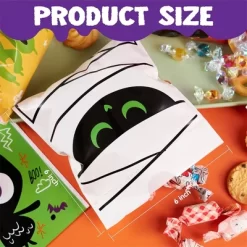 Joyfy 108 PCS Mini Halloween Drawstring Candy Bag, Party Favors Supplies, Goodie Trick Or Treat Bag With 9 Character Designs For Kids Classroom Gifts -Halloween Costume Store GUEST 41276f49 8e4d 438a a9fc d25e7a122b22
